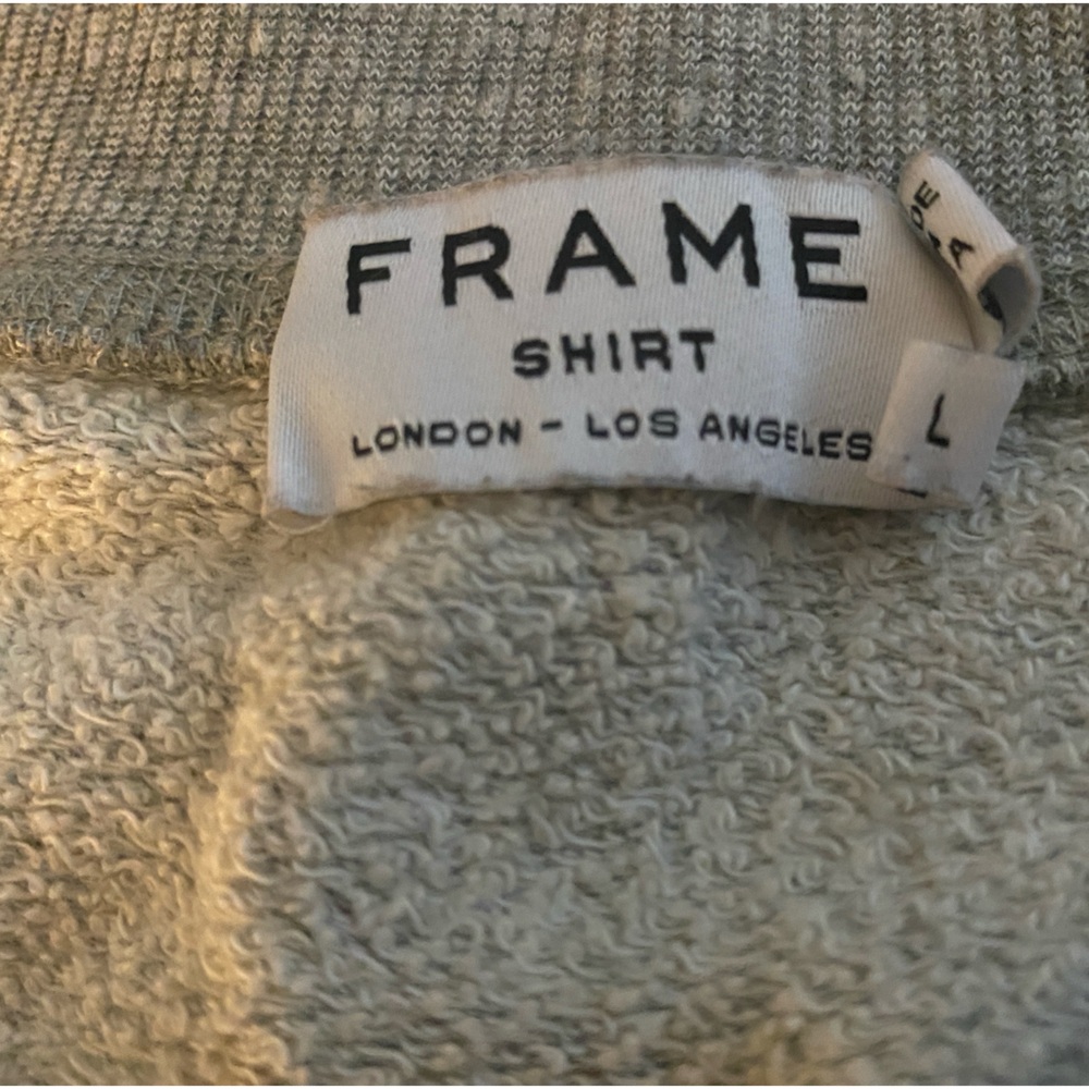 FRAME Women’s St Tropez Sweatshirt Size Large